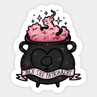 hex the patriarchy Sticker